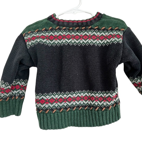 VINTAGE Kitestrings Horse Equestrian Toddler Sweater - Picture 7 of 11